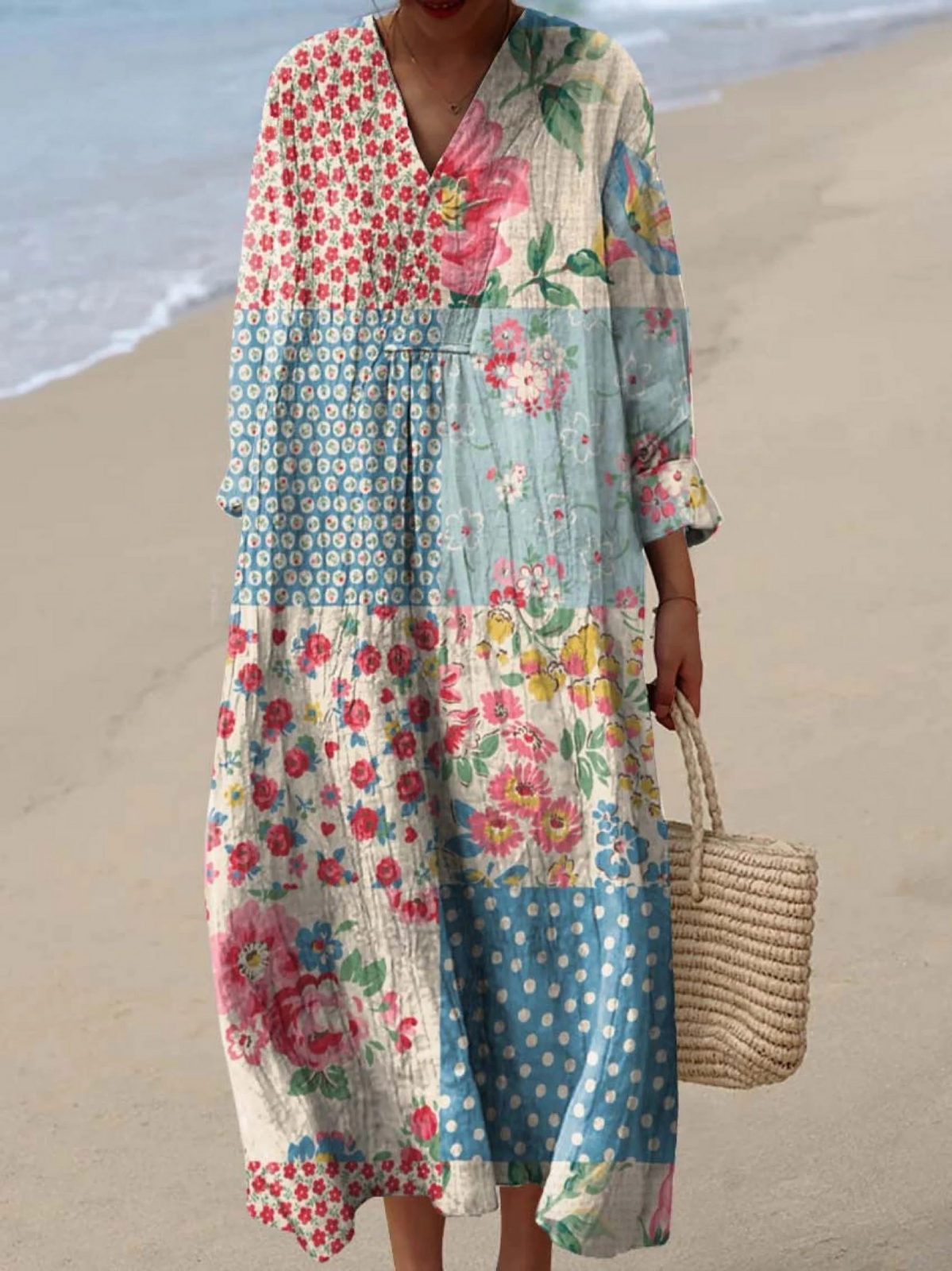 Vintage Floral Patchwo…