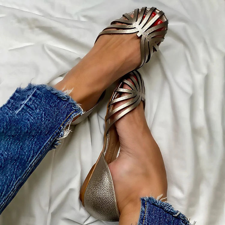 OPEN-TOE CUT-OUT BAL