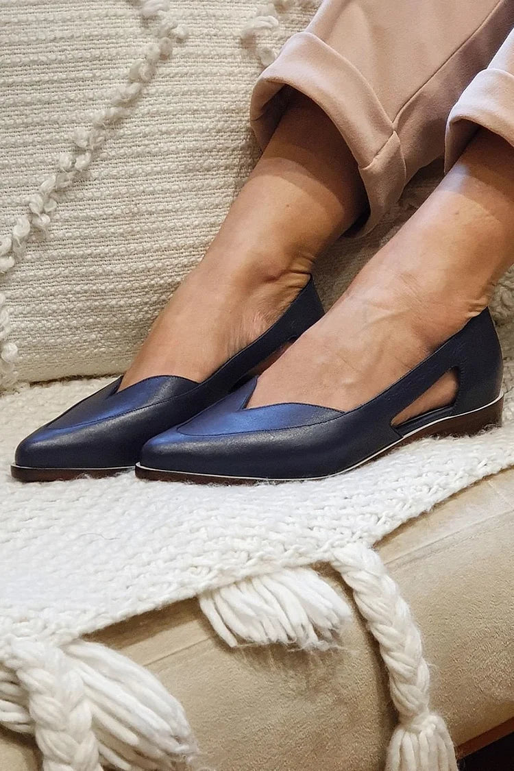 BALLET FLATS WITH SI