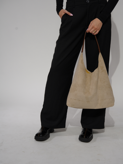 Quinn Suede Daily Tote