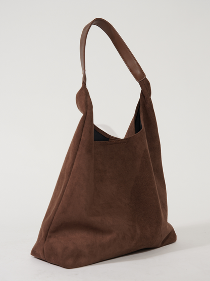 Quinn Suede Daily Tote