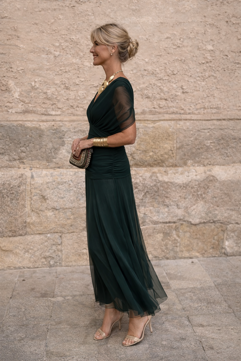 Party Dress with Sweetheart Neckline