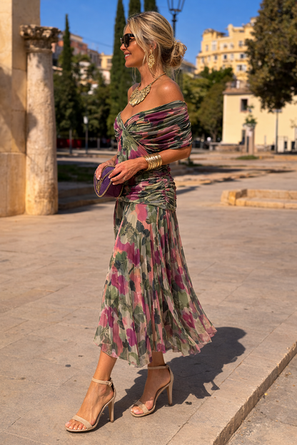Party Dress with Sweetheart Neckline