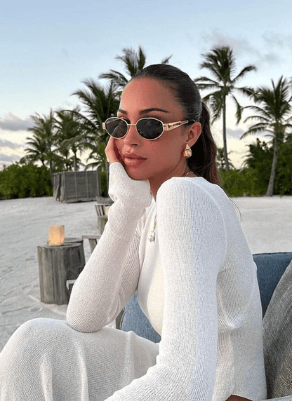 Capri Elegant Sunglasses With UV400