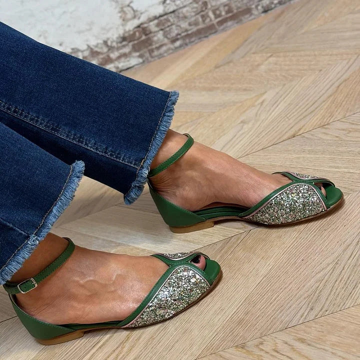 FLAT SANDAL WITH ANK