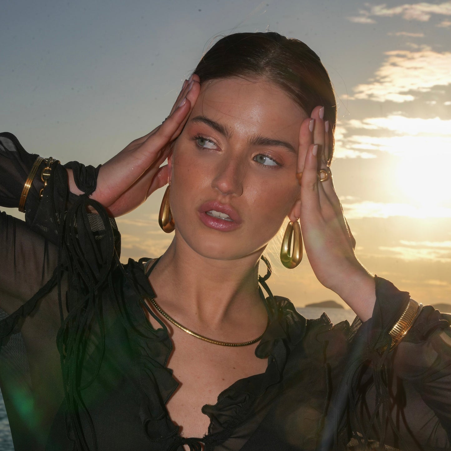 Calliope – Hoop Earrings
