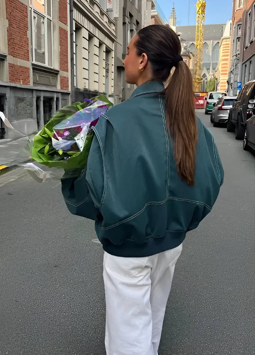 Casual Oversized Lea